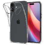 Spigen nakładka Liquid Crystal do iPhone 16 6,1" przezroczysta