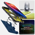 Spigen nakładka Tough Armor Mag MagSafe do iPhone 16 6,1" granatowa