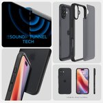 Spigen nakładka Ultra Hybrid do iPhone 16 6,1" czarna Spigen nakładka Ultra Hybrid do iPhone 16 6,1" czarna