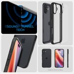 Spigen nakładka Ultra Hybrid do iPhone 16 6,1" czarna matowa