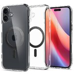 Spigen nakładka Ultra Hybrid Mag MagSafe do iPhone 16 6,1" carbon fiber