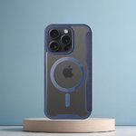 Kabura SMART MAG kompatybilna z MagSafe do IPHONE 16 Pro Max niebieska
