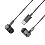 XO słuchawki przewodowe EP81 USB-C douszne czarne