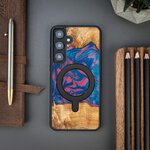 Bewood nakładka Unique do Samsung Galaxy S24 Plus Neons Paris z MagSafe