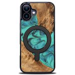 Bewood nakładka Unique do iPhone 16 6,1" Turquoise z MagSafe