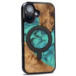 Bewood nakładka Unique do iPhone 16 6,1" Turquoise z MagSafe
