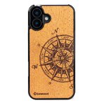 Bewood nakładka do iPhone 16 Plus 6,7" Traveler Merbau