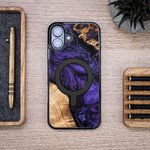 Bewood nakładka Unique do iPhone 16 Plus 6,7" Violet z MagSafe