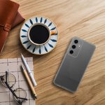 Futera CLEAR CASE 1,5mm GRID do SAMSUNG A34 5Gtransparent
