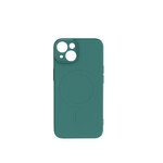 Nakładka Simple Color Mag do iPhone 16e ciemnozielona