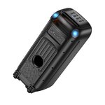 HOCO głośnik bluetooth + 2 x bezprzewodowe mikrofony HA13 Max czarny HOCO głośnik bluetooth + 2 x bezprzewodowe mikrofony HA13 Max czarny