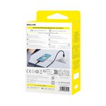 Baseus Lit Kabel Szybkiego USB-A na USB-C 100W 1m Kosmiczna Czerń