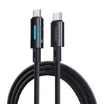 Baseus Lit kabel USB-C - USB-C 1m 100W kosmiczna Czerń