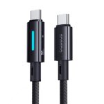 Baseus Lit kabel USB-C - USB-C 2m 100W kosmiczna Czerń