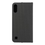 Kabura LUNA Book Carbon do SAMSUNG A10 czarny