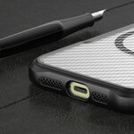 Nakładka Defender Carbon Mag do iPhone 14 Pro 6,1" czarna