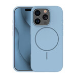 Nakładka Silicone Thin Mag do iPhone 14 6,1" jasnoniebieska