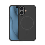 Nakładka Silicone Thin Mag do iPhone 16 Plus 6,7" czarna