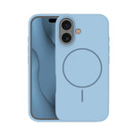 Nakładka Silicone Thin Mag do iPhone 16 Plus 6,7" jasnoniebieska