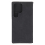 Etui Smart Suede do Samsung Galaxy S25 Ultra czarne
