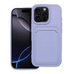 Futerał CARD CASE do IPHONE 16 Pro fioletowy