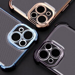 Nakładka Anti Shock Chrome do Samsung Galaxy S24 FE niebieska