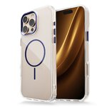 Nakładka Clear Thin Mag do iPhone 12 / 12 Pro 6,1'' niebieska