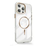 Nakładka Clear Thin Mag do iPhone 14 Pro 6,1" złota