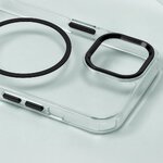 Nakładka Clear Thin Mag do iPhone 14 6,1" czarna
