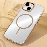 Nakładka Clear Thin Mag do iPhone 14 Pro 6,1" złota