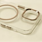 Nakładka Clear Thin Mag do iPhone 14 Pro 6,1" złota