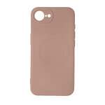 Nakładka Simple Color Mag do iPhone 16e różowa