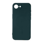 Nakładka Simple Color Mag do iPhone 16e ciemnozielona