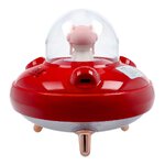 Nawilżacz / dyfuzor do aromaterapii UFO czerwony