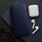 Kabura Dual Pocket do SAMSUNG S24 granatowy