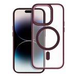 Futera MATTE MAG COVER kompatybilny z MagSafe do IPHONE 13 Pro czerwony