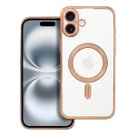 Futerał ELECTRO MAG COVER kompatybilny z MagSafe do IPHONE 16 Plus złoty