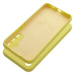 Futerał SILICONE 2mm do SAMSUNG A34 5G żółty