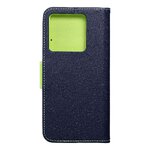 Kabura Fancy Book do XIAOMI 13T / 13T PRO granatowy / limonkowy