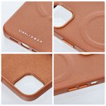 Futera Roar Leather Mag Case kompatybilny z MagSafe - do iPhone 15 Plus Brzowy
