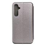 Kabura Book Elegance do SAMSUNG S23 FE stalowy