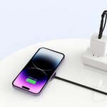 TECH-PROTECT QI15W-A25 MAGNETIC MAGSAFE WIRELESS CHARGER BLACK