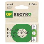 4 x akumulatorki AA / R6 Ni-MH GP ReCyko 2100mAh