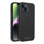 Futera Roar Leather Mag Case kompatybilny z MagSafe - do iPhone 15 Plus Czarny