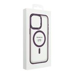 Futera Matte Mag Cover kompatybilny z MagSafe do IPHONE 15 PLUS fioletowy