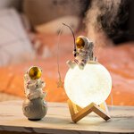 Lampka nocna / nawilacz powietrza ASTRONAUTA Art Deco siedzcy (wzr 5) AFSH