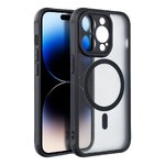 Futerał FULL MATTE MAG COVER kompatybilny z MagSafe do IPHONE 15 Pro czarny