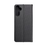 Kabura LUNA Book Carbon do SAMSUNG A14 4G / A14 5G czarny