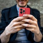 Futera Silicone Mag Cover kompatybilny z MagSafe do IPHONE 11 PRO czerwony