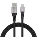Kabel Blue Star z oplotem ze zczem USB A do USB C 3A